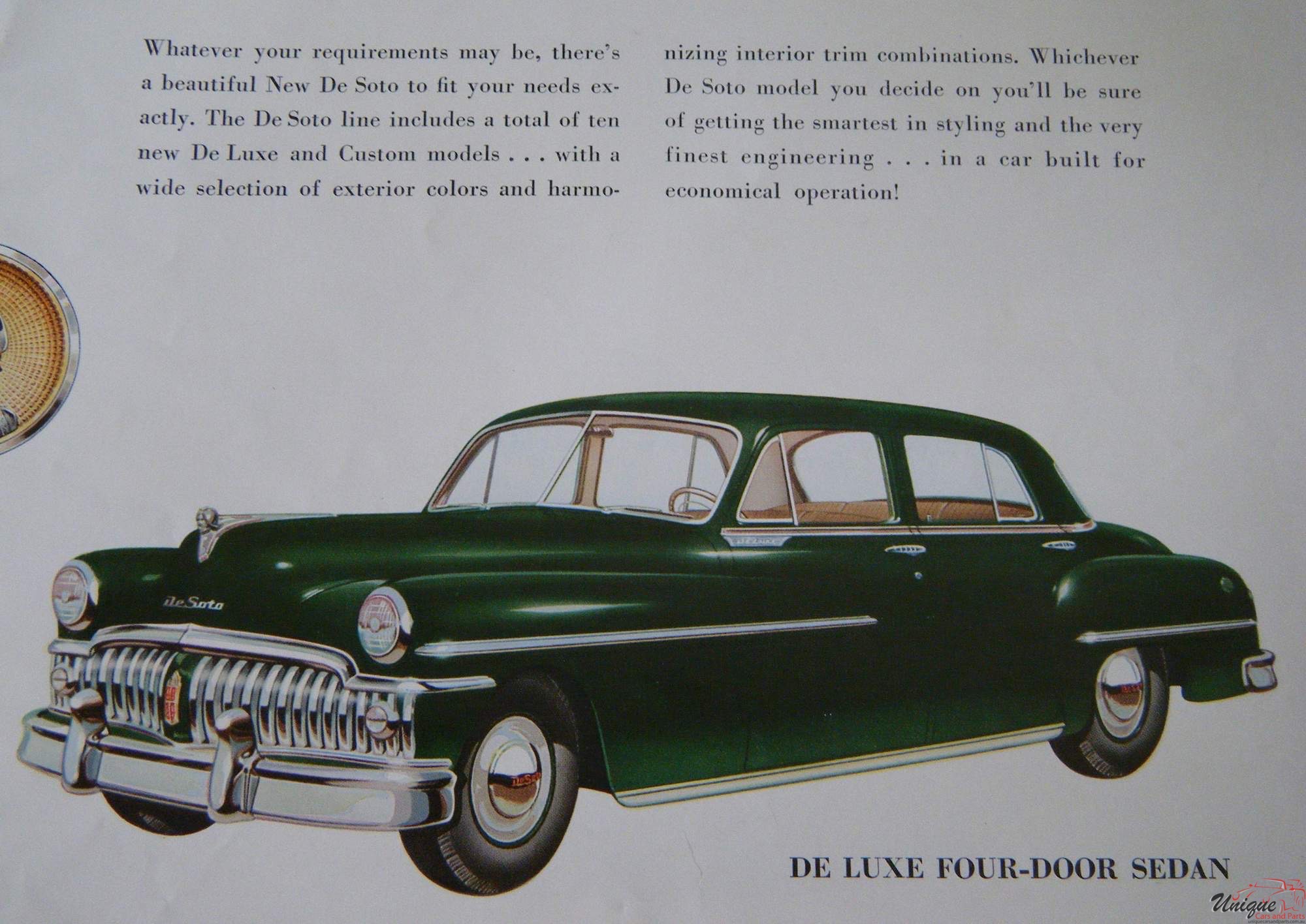 1950 DeSoto Brochure Page 14